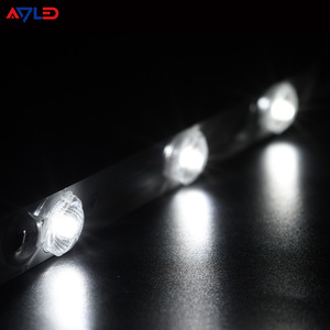แถบไฟ LED Backlight 3030 24V พิกเซล LED บาร์ 3.2W 6500K บาร์ 3LED ไฟ LED บางเฉียบ สำหรับป้ายไฟกล่องไฟกลางแจ้ง สำหรับธุรกิจ - Product Image 2