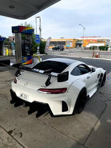 Aileron arrière en fibre de carbone style GT3 pour Mercedes Benz <span class=keywords><strong>AMG</strong></span> GT GTC <span class=keywords><strong>GTS</strong></span> GTR <span class=keywords><strong>AMG</strong></span> GT3 - Product Image 5