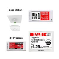 Solución Inteligente para Minoristas, Sistema de Visualización de Precios con Tinta Electrónica, Bluetooth, Etiqueta Electrónica de Precio Digital ESL para Supermercados