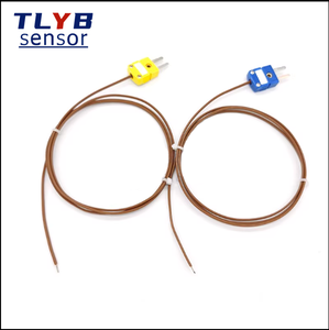 Cảm biến nhiệt độ cao chính xác cao <span class=keywords><strong>Omega</strong></span> Thermocouple K T SMPW-TT-T-24-SLE TT-K-24-SLE có đầu nối - Product Image 3