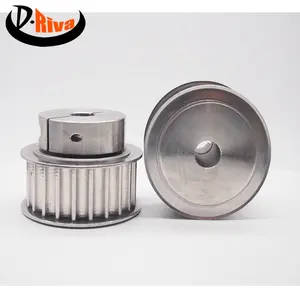 High Precision Aluminum Timing Belt Pulley Bar Stock 2gt 3gt 5gt For Sewing Machine