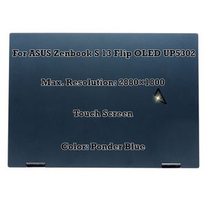 Pantalla Táctil OLED 2.8K de <span class=keywords><strong>13</strong></span>.3'' para <span class=keywords><strong>ASUS</strong></span> <span class=keywords><strong>Zenbook</strong></span> S <span class=keywords><strong>13</strong></span> Flip UP5302 UP5302ZA, Ensamblaje Completo Azul con Bisagra - Product Image 1