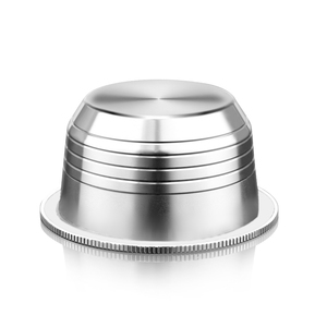 Recafimil <span class=keywords><strong>Capsule</strong></span> à dosettes de café en acier inoxydable rechargeable réutilisable compatible avec la machine à café <span class=keywords><strong>Vertuo</strong></span> de haute qualité - Product Image 4