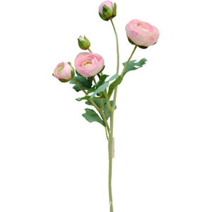 Fleur artificielle de mariage plantation 5 têtes rosée Lotus décoration de table de salon soie <span class=keywords><strong>le</strong></span> tissu fleur Lulian vente en gros directe - Product Image 4