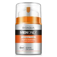 Campione gratuito 50g Men face cream night moisturizer acido ialuronico whitening oil control crema viso per black spot