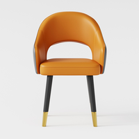 Chaises de réception de banquet nordiques pour hôtel, design contemporain, empilables, salon, salle à manger