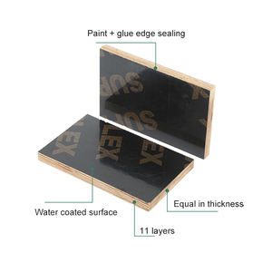 Contreplaqué filmé 9mm/12mm/18mm/21mm, design moderne, E0, sans formaldéhyde, écologique, résistant à l'eau, pour usage en construction - Product Image 2