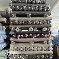 Tela Brocada Jacquard Teñida en Hilo Directo de Fábrica, 100% Poliéster, Tejida, Antiarrugas, Resistente a la Abrasión, 150GSM, Peso Medio para