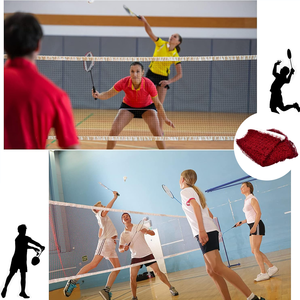 <span class=keywords><strong>Red</strong></span> de Bádminton de 6.1x0.76m |   PP+Nailon+Lona Impermeable |   Duradero y sin Enredos <span class=keywords><strong>para</strong></span> Entrenamiento en Interiores y Exteriores 2026 - Product Image 2