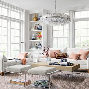 2025 mới nhất thiết kế hiện đại K9 pha lê LED ánh sáng Trần thép không gỉ hiện đại Treo Đèn Chùm Pha Lê cho phòng ăn đám cưới - Product Image 5