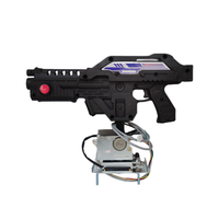 Machine d'arcade de jeu vidéo à jetons pour enfants modèle de pistolet de tir en bois en plastique en métal pour centres de jeux et enfants
