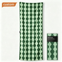 Adult Knitted Recycled Polyester Beach Towel-Eco-Friendly Quick-Dry Highly Water Absorbent for Beach Pool Travel Camping Yoga