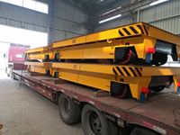 Nouvelle charrette de transport sur rail à plateau plat électrique de 50 tonnes, anti-explosion, à câble en acier, pour usine de fabrication