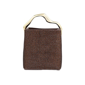 Bolso de mano elegante con hebilla de diamantes de imitación deslumbrantes para mujer, ideal para el trabajo, la vida diaria y celebraciones. - Product Image 4