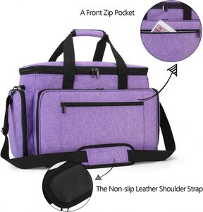Free sample Customized multi-pocketed universal tote carrying case for <b>sewing</b> <b>machines</b> from China manufacturer - Product Image 4