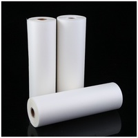 Rouleau de plastification thermique PET BOPP transparent avec paillettes 3D effet doux au toucher, 330 mm * 200 m * 25 microns, pour ordinateur