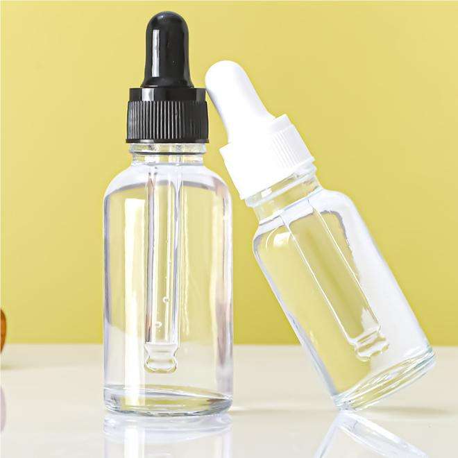 Transparent Bottle+Black Stripe Cap