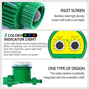 Lập trình kỹ thuật số nước hẹn giờ cho vườn tự tưới nước mưa chậm trễ hệ thống tưới nhỏ giọt vật liệu nhựa - Product Image 4