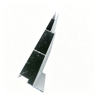 Cadre de boîte lumineuse en aluminium anodisé extrudé sur mesure pour affichage publicitaire intérieur de gare routière