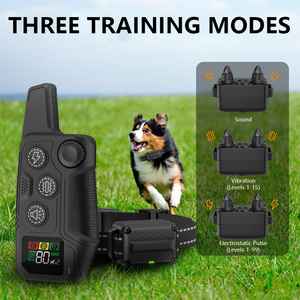 <span class=keywords><strong>Collar</strong></span> de Adiestramiento para Perros con <span class=keywords><strong>Control</strong></span> Remoto, Alcance Efectivo de 300 m, Resistente al Agua IP67, Recargable, <span class=keywords><strong>Control</strong></span> de Ladridos, Vibración (1-15), Estimulación (1-99) - Product Image 5