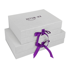 Set de Regalo de Ropa de Bebé de Lujo Reciclable, Caja con Logotipo Personalizado, Laminación Mate, Cinta Magnética, Empaque Magnético para Ropa Interior y Calcetines - Product Image 4