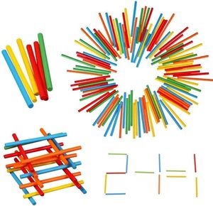 Ábaco de Madera para Niños, Juguete Educativo Temprano con Cuentas de Colores, Marco de Cálculo, Aprendizaje de Matemáticas Montessori 3+ Unisex - Product Image 6