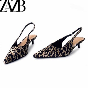 Scarpe da Donna Eleganti con Tacco Alto a Punta, Sandali Formali da Ufficio alla Moda, <span class=keywords><strong>Tacchi</strong></span> a Spillo Firmati per Signore, Rosa e Viola - Product Image 3