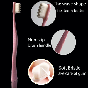Nuevo cepillo de dientes extra <span class=keywords><strong>Spft</strong></span> Travel Micro Nano para encías sensibles adultos - Product Image 5