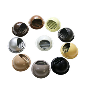 Spherical Air Vent Caps 75 80 100 110 125 130 150 160 170 180 190 200 Stainless Steel Rainproof Breathable Exterior Wall Vents - Product Image 1