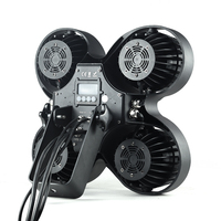 Projecteur LED Blinder 2-en-1 IP65 Étanche 4x100W Blanc Chaud/Froid CRI>80 pour Scène Extérieure, Éclairage d'Audience pour Mariages, Théâtres et Spectacles en Direct