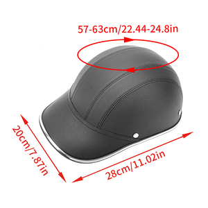 <span class=keywords><strong>Casque</strong></span> de moto léger d'été, demi-<span class=keywords><strong>casque</strong></span> ouvert, <span class=keywords><strong>casque</strong></span> de baseball, <span class=keywords><strong>casque</strong></span> de sécurité personnel pour moto - Product Image 2