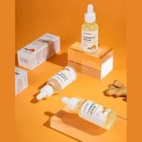 Sérum éclaircissant pour le visage au curcuma, hydratant, correcteur de taches brunes, huile de curcuma pour le visage, essence de gingembre, cosmétiques coréens
