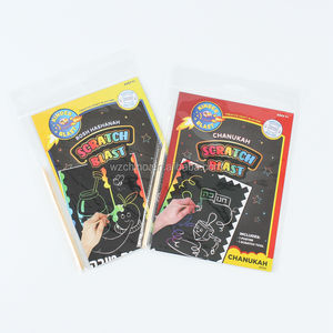 Regalo de promoción para niños Scratch Art Book y tarjeta de papel para 5 a 7 años - Product Image 3