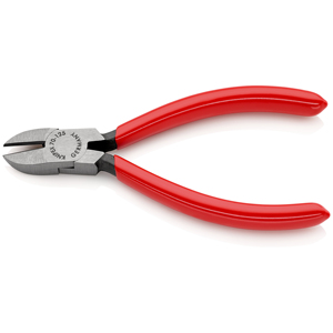 KNIPEX 70 01 125 EAN Coupe-côtés recouverts de résine synthétique atramentisée noire 125 mm - Product Image 2