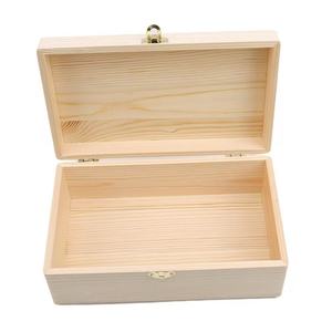 Nuovo Arrivo Scatola Contenitore Rettangolare <span class=keywords><strong>in</strong></span> <span class=keywords><strong>Legno</strong></span> Resistente di Colore Bianco con Ampio Spazio per Carte da Poker, Apertura a Conchiglia e Serratura, Idea Regalo - Product Image 3