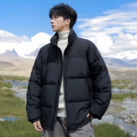 Doudoune matelassée fine pour homme, col montant, à capuche, chaude, respirante et coupe-vent, idéale pour l'hiver, qualité supérieure, vente en gros
