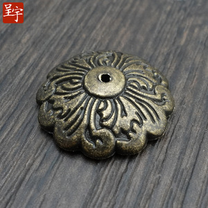 Tiradores Decorativos de Aleación de Zinc con Forma de Flor Chengyu para Cajones, Estilo Tradicional - Product Image 3