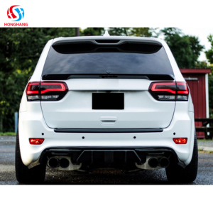 Difusor de Parachoques Trasero para <span class=keywords><strong>Jeep</strong></span> Grand Cherokee <span class=keywords><strong>SRT</strong></span> 2014-2021, Venta al Por Mayor Directa de Fábrica Chaoshenghang - Product Image 3