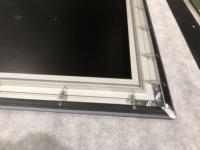 Écran de projection ALR à ultra courte focale en cristal PET de qualité supérieure avec cadre fixe 16:9 de 120/130/150 pouces avec T-Prism pour home cinéma