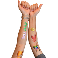 Nouvelle mode, feuilles de transfert pour tatouages corporels et faciaux indiens, multicolores mates, à chaud, durables, résistantes aux rayures, sans film de base
