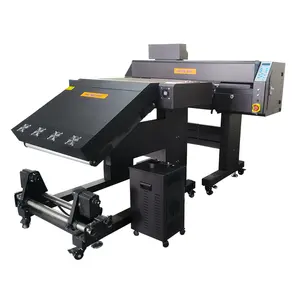 Hongjet Custom Hoodie Printers I3200 Printhead Maquina DTF PET Printers 60cm Machinery Digital Printing on Clothing