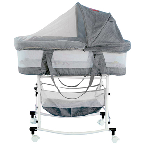 Kids Travel Sleeping Bedding Set Beds Newborn Baby Modern Metal Luxury Foldable Crib Bassinet with <strong>Breathable</strong> Net for Bedroom - Product Image 5