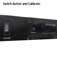 Suppresseur de rétroaction numérique professionnel à 12 canaux, processeur audio adaptatif anti-hurlement PX-6200A avec écran couleur noir