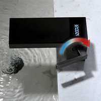 Robinet de bassin de cascade à affichage numérique intelligent