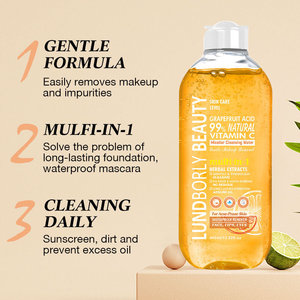 All'ingrosso OEM <span class=keywords><strong>struccante</strong></span> pelle sensibile alla cipria 400ml detergente per il trucco delicato per <span class=keywords><strong>occhi</strong></span> e labbra da donna - Product Image 5