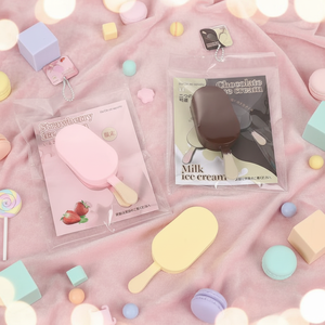 Jouet à presser anti-stress ultra doux et moelleux, simulation de crème glacée croustillante au chocolat et de crème glacée au lait, jouet pour les doigts - Product Image 2