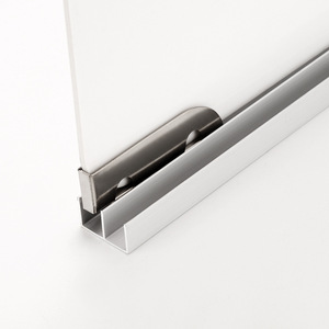 Stainless Steel Glass Pulleys 3 Mm For Door <b>Sliding</b> Systems Minimalist Design Rust Proof - Product Image 1