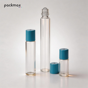 Botellas de Vidrio Delgadas con Rodillo de 3ml/5ml/10ml – Recargables para Muestras de Perfume y Aplicador de Masaje con Aceites Esenciales - Product Image 5