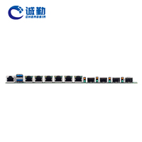 LGA1151 Carte mère pare-feu 6*1000M Ports Lan DDR4 Slots H110 Chipset Bypass Function Router Mini Motherboard