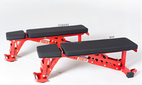 DL Professional Smith Machine Banc de fitness multifonctionnel pour haltères, abdominaux et press à la pliante, équipement de gym à domicile en acier au carbone